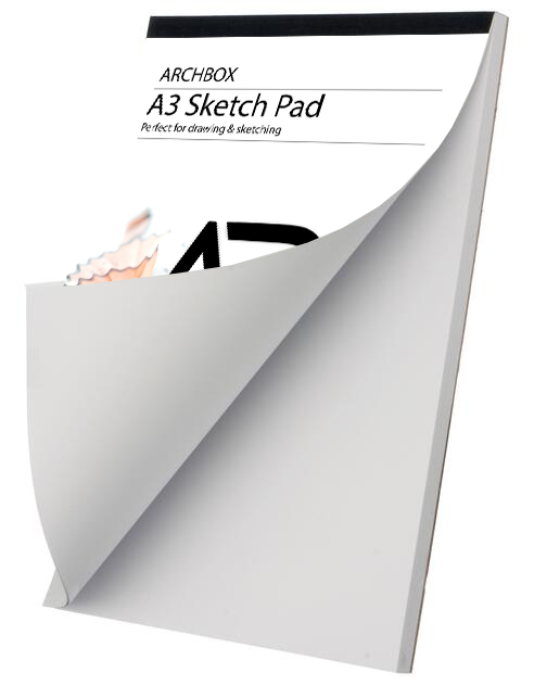 work school Club Quality Drawing Paper Pad A3-135gsm architect college 